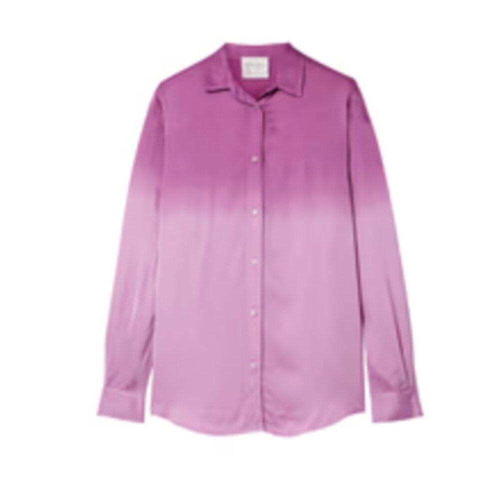 Forte forte Woman Degrade Satin Shirt S
